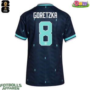 Tyskland Leon Goretzka #8 Bortatröja Kvinnor VM 2026 Kortärmad